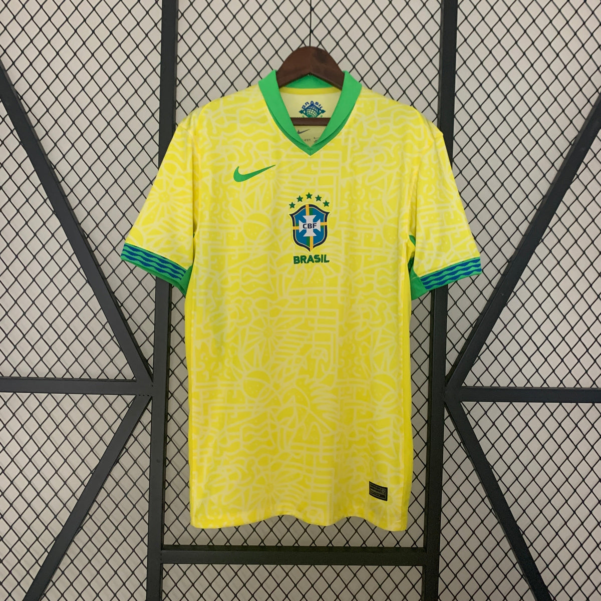CAMISA DA SELEÇÃO BRASILEIRA 24/25 AMARELO