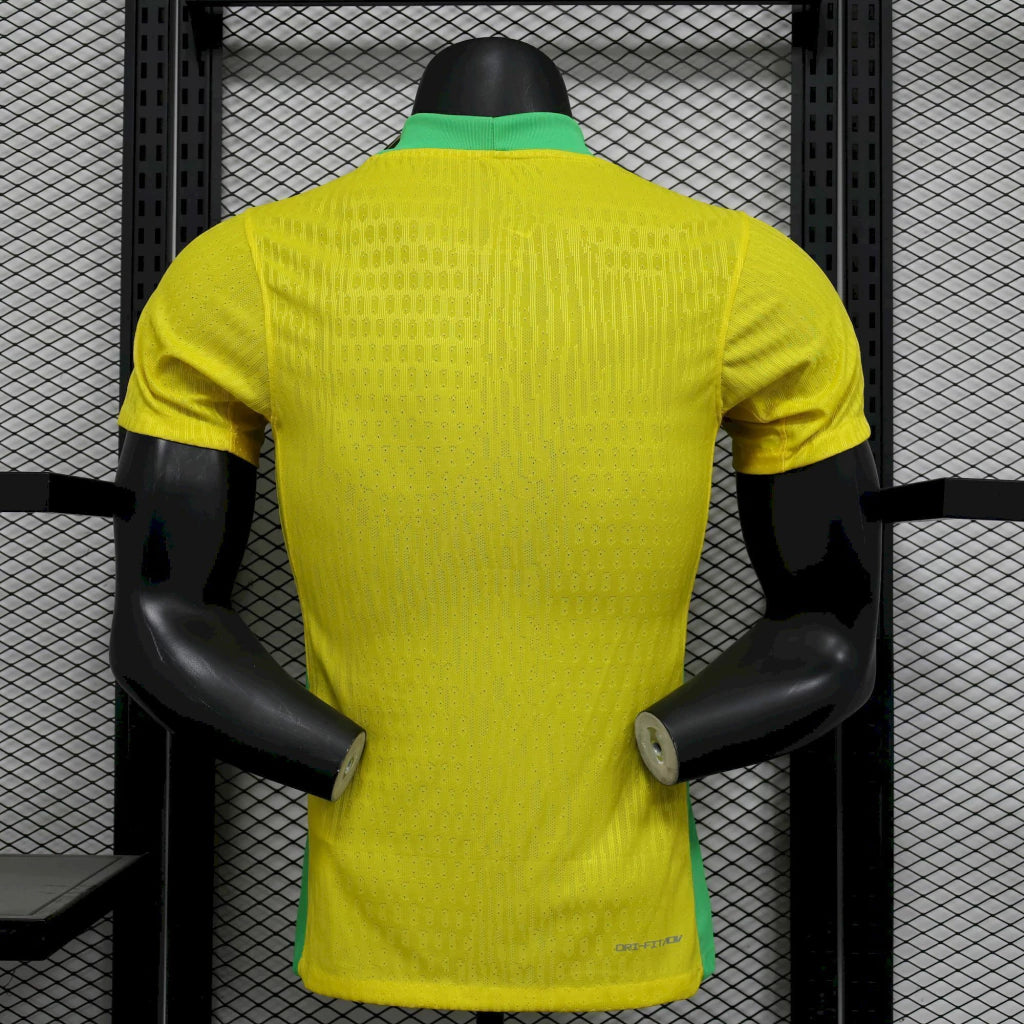 Camisa do Brasil Amarela Jogador - Tailandesa 1:1