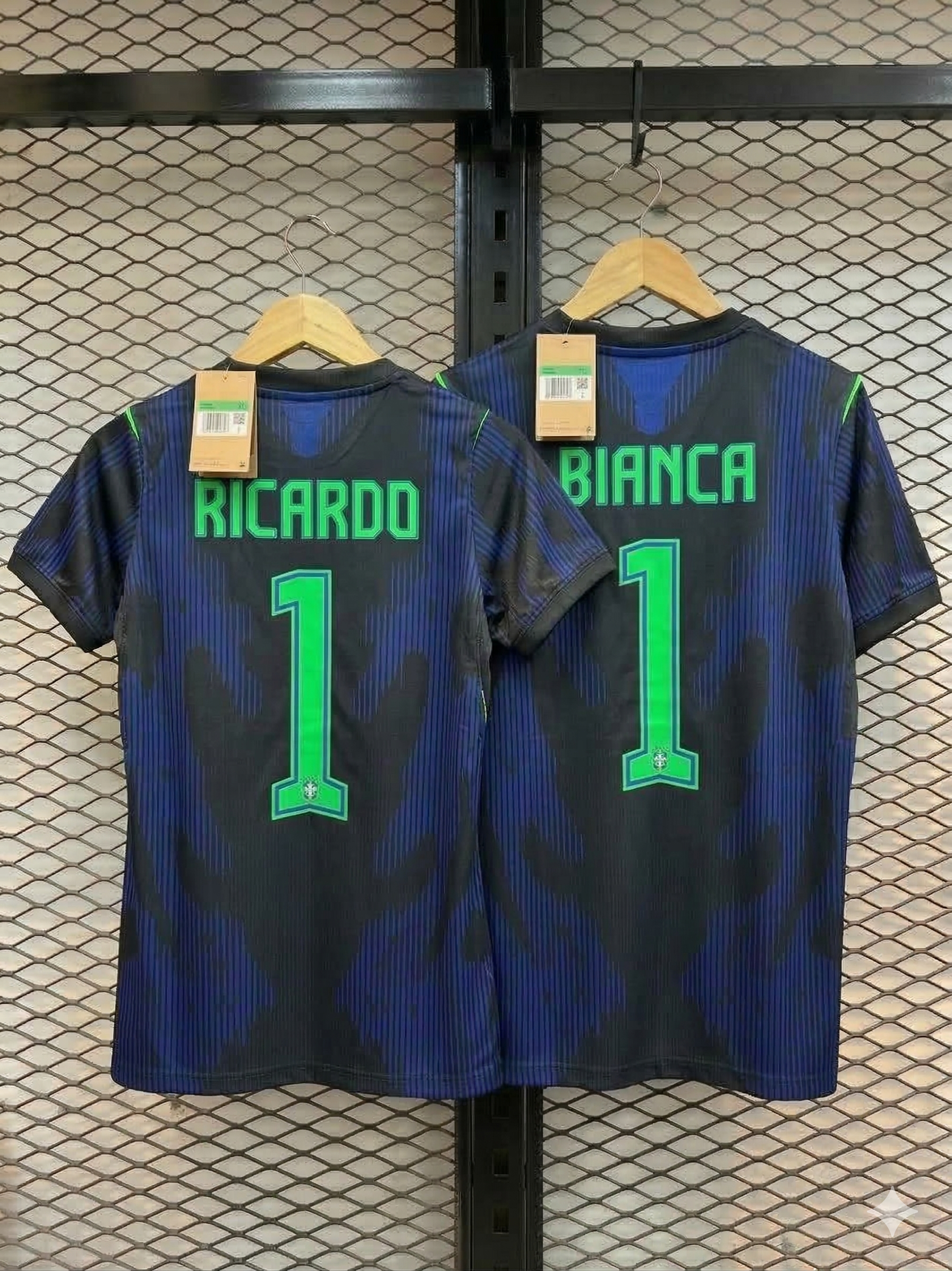 Kit casal Camisa do Brasil 2026 Away Tailandesa 1:1