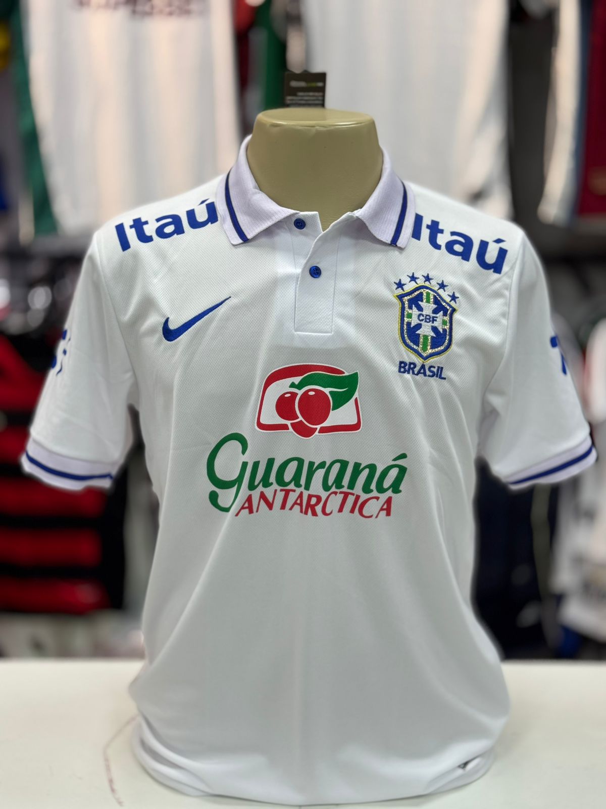 Camisa Polo Treino Seleção Brasileira - Nacional