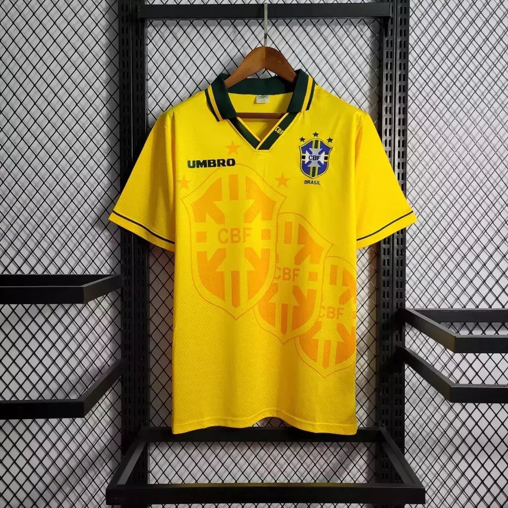 Camisa do Brasil - Copa 1994 Retrô - Tailandesa 1:1