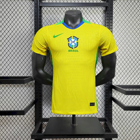 Camisa do Brasil Amarela Jogador - Tailandesa 1:1